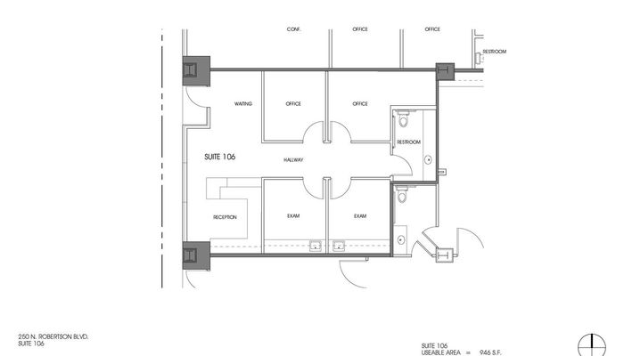 Office Space for Rent at 200-250 N Robertson Blvd Beverly Hills, CA 90211 - #31