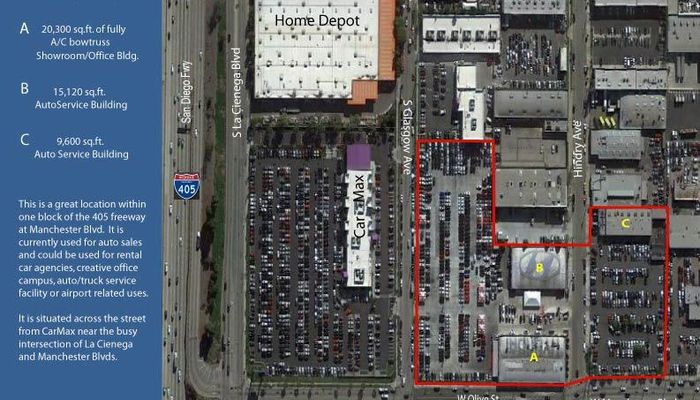 Warehouse Space for Rent at 1000 W Manchester Blvd Inglewood, CA 90301 - #1