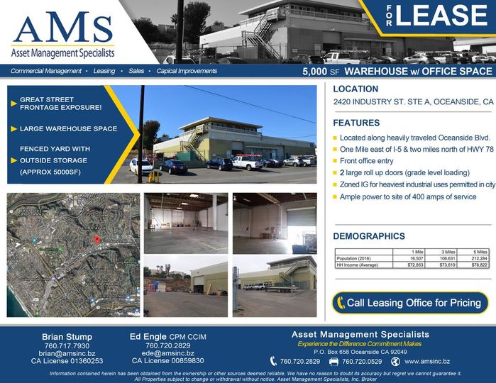 Industrial Property For Lease