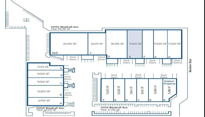 Warehouse Space for Rent at 12020 Woodruff Ave Downey, CA 90241 - #5