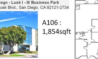 Lab Space for Rent located at 6160 Lusk Blvd San Diego, CA 92121