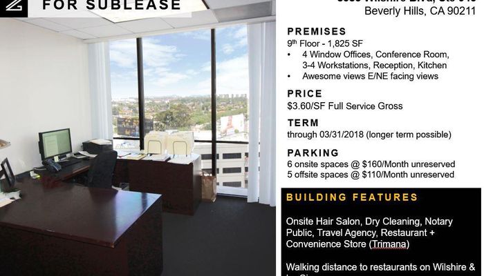 Office Space for Rent at 8383 Wilshire Blvd Beverly Hills, CA 90211 - #3