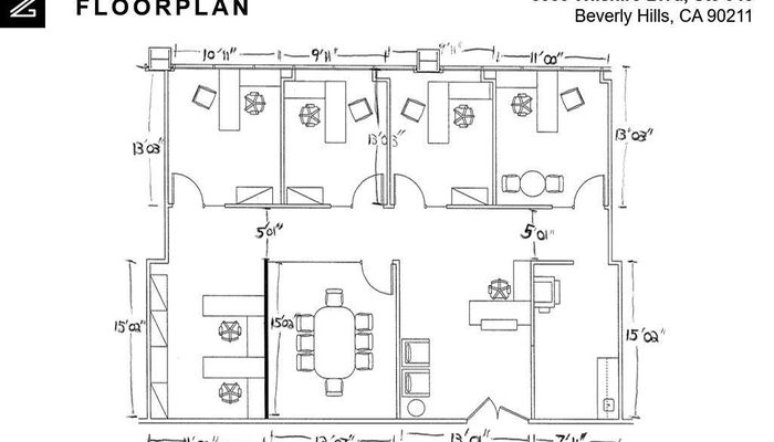 Office Space for Rent at 8383 Wilshire Blvd Beverly Hills, CA 90211 - #5