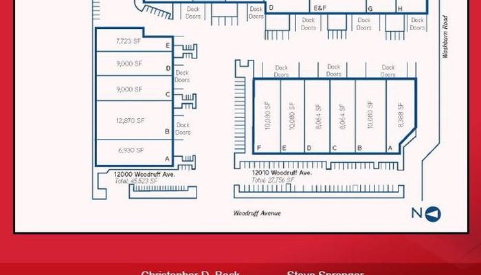 Warehouse Space for Rent at 12020 Woodruff Ave Downey, CA 90241 - #13