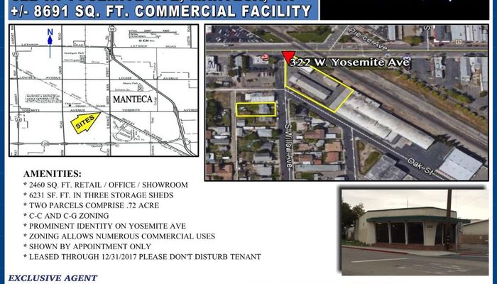 Warehouse Space for Sale at 322 W Yosemite Ave Manteca, CA 95337 - #2