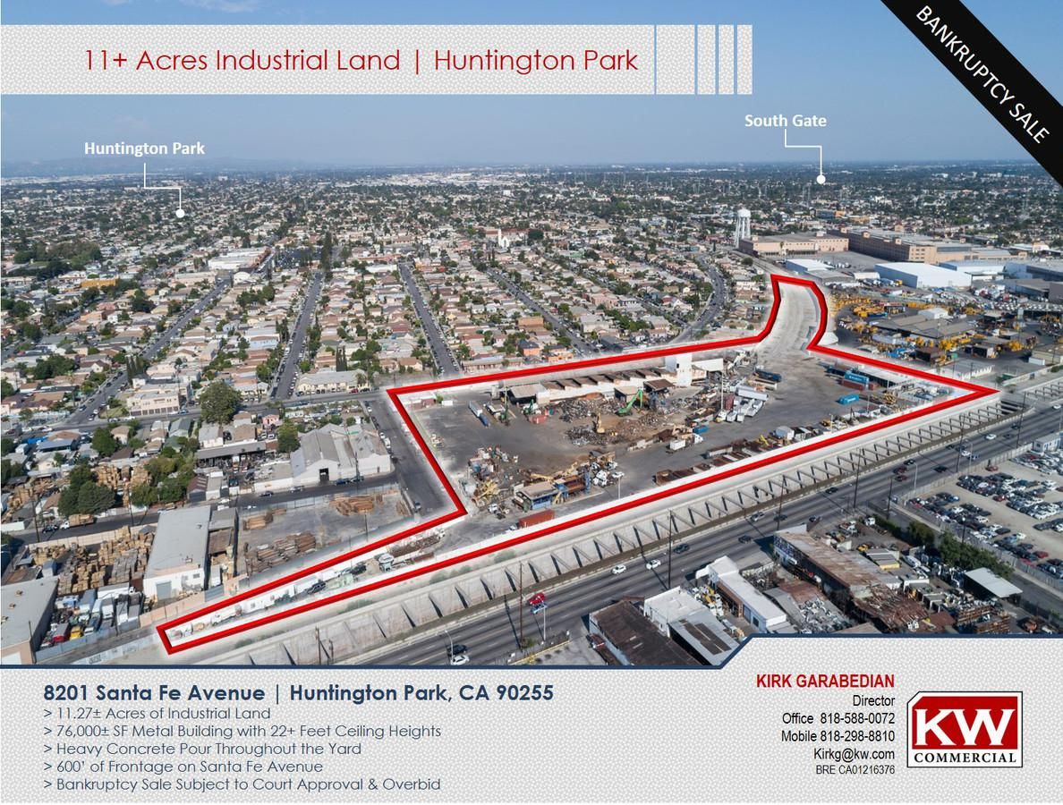 BANKRUPTCY SALE | 11.27 Acres Industrial Land photo 1