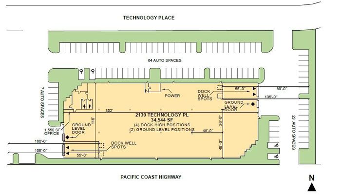 Warehouse Space for Rent at 2130 Technology Pl Long Beach, CA 90810 - #16