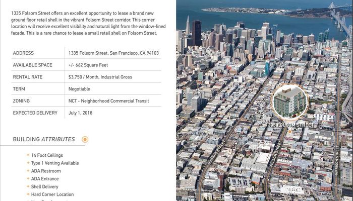Warehouse Space for Rent at 1335 Folsom St San Francisco, CA 94103 - #3