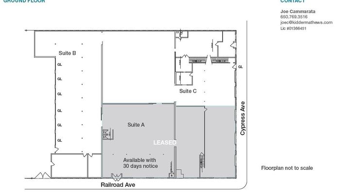 Warehouse Space for Rent at 20 N Railroad Ave San Mateo, CA 94401 - #5