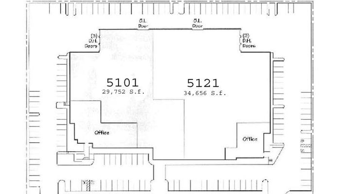 Warehouse Space for Rent at 5101-5121 Commerce Dr Baldwin Park, CA 91706 - #5