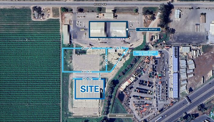 Warehouse Space for Rent at 30158 Road 68 Visalia, CA 93291 - #2